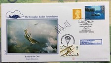 B.O.B, Air Commodore ARCHIE WINSKILL Signed 9.8.2001 Douglas Bader Bale Out FDC