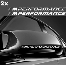 2x For BMW M PERFORMANCE SIDE