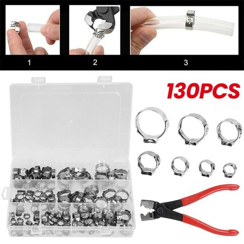 130pcs single ear stepless - single,