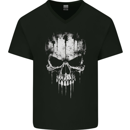 Dripping with evil skull goth - with,
