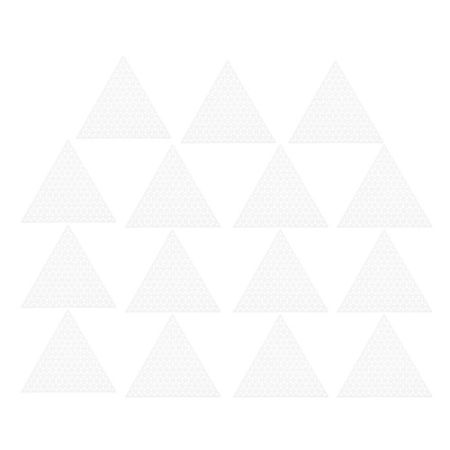 Pcs triangle plastic canvas - 30,