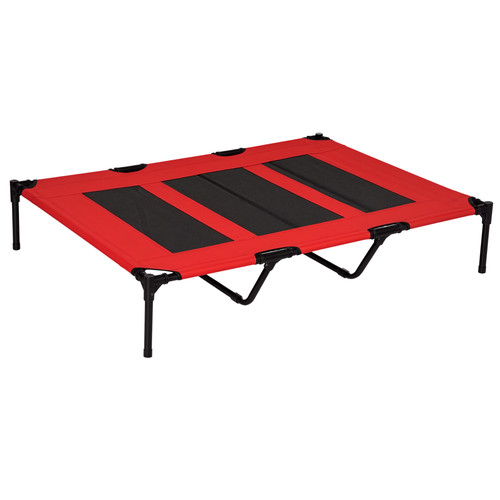 Pawhut elevated dog - dog, bed