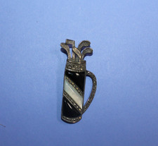 Vintage Sterling Silver Onyx &