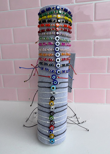 Evil eye string - string, bracelet