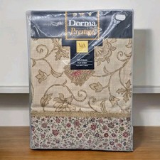 Dorma Prestige Kalamkari Flat Sheet, V&A Collection Single 260x180 cm Polycotton