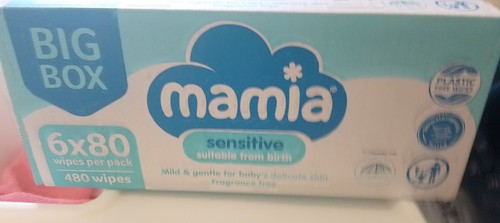 Mamia sensitive baby wipes - mamia,