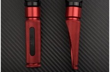 Red-Black Pair of Front Foot Rests 9cm DUCATI MONSTER 1200 M1200 2014-2017