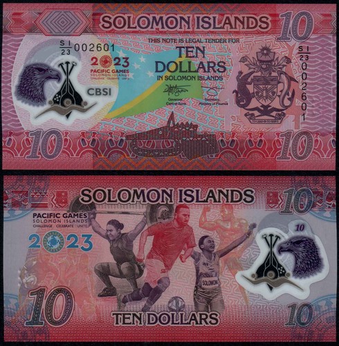 Solomon islands dollars - 10,