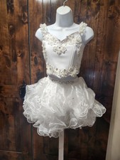 Pagent Flower Girl White Cupcake Glitz Birthday Pageant Princess  Size 6