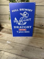 Hull Brewery Beer Steel Sign