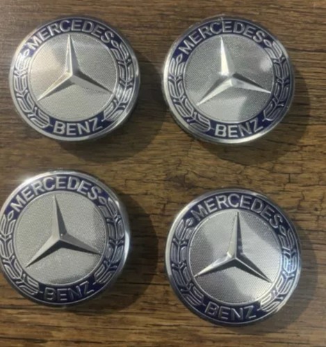Mercedes blue alloy wheel - 4x,