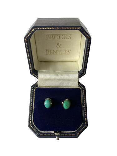 2002 turquoise earrings 9ct - turquoise,