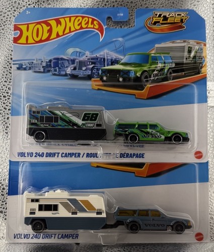 Hot wheels track fleet volvo - hot,