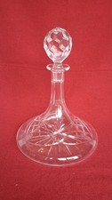 Lead Crystal Ships Decanter