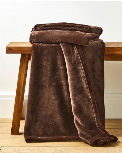 Luxury plush fleece throw - luxury, in