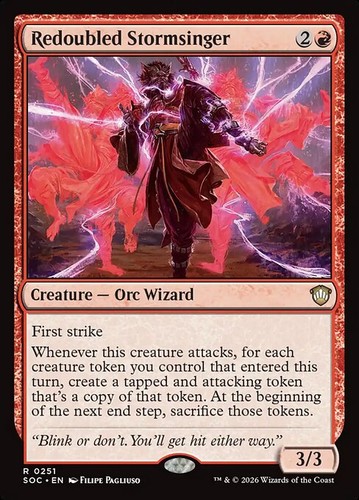 Mtg redoubled stormsinger - stormsinger, ~