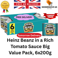 Heinz Baked Beans 6x200g