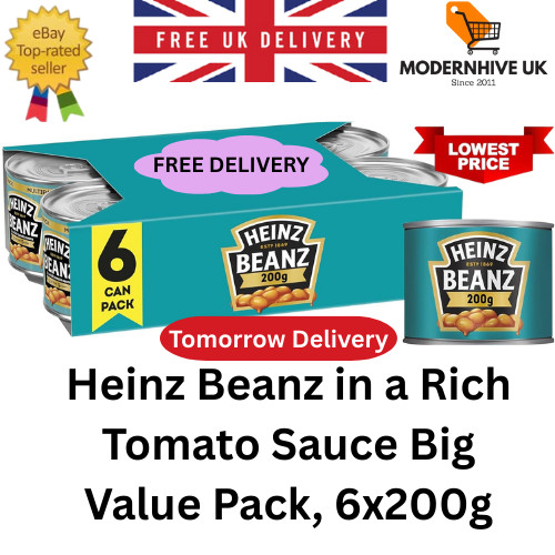 Heinz baked beans - baked,