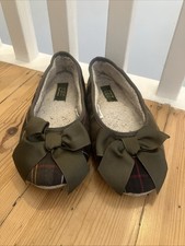 Ladies Barbour Slippers - Size