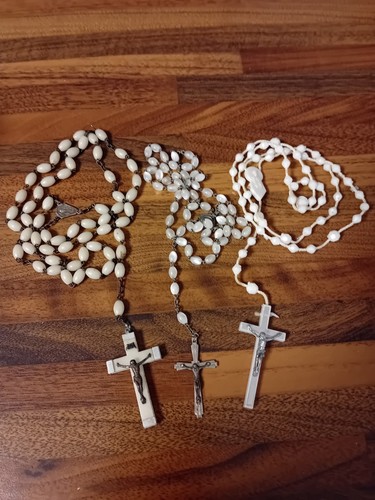 Vintage rosary beads - pack, of