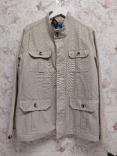 COTTON TRADERS BNWT MEN'S BEIGE JACKET SIZE UK LARGE CG S20