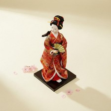 Japanese Geisha Doll Handmade