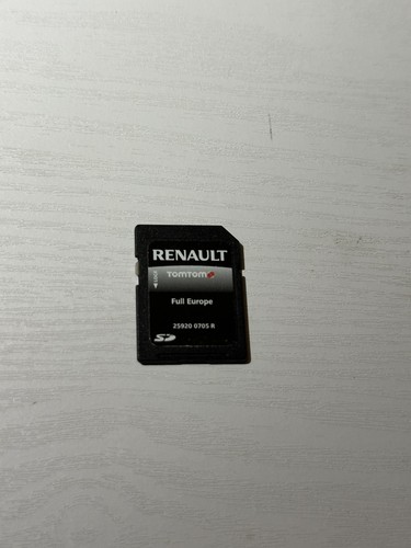 Renault sat nav - nav, card