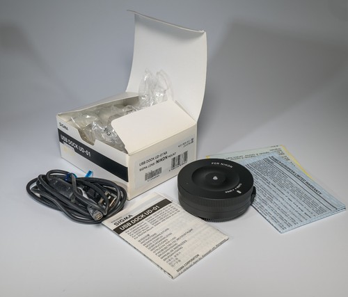 Sigma usb dock - ud-01, nikon