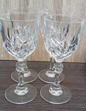 Cut Glass 4 Crystal Vintage