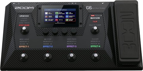 Zoom guitar multi - g6,