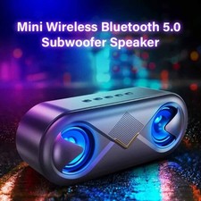 High Bass Ultra Loud Bluetooth Speakers Portable Wireless Speaker Outdoor Newest