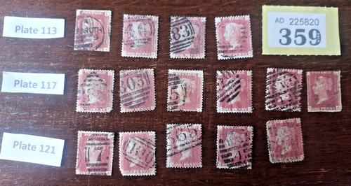 Penny reds plates - x,