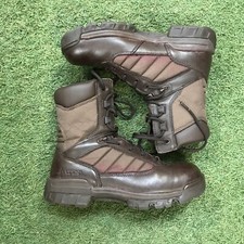 British Army Bates Brown Patrol Boots Mens UK Size 7m Military Issued Surplus