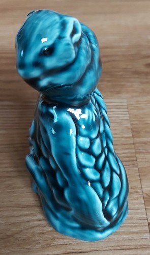 Vintage poole pottery blue - pottery,