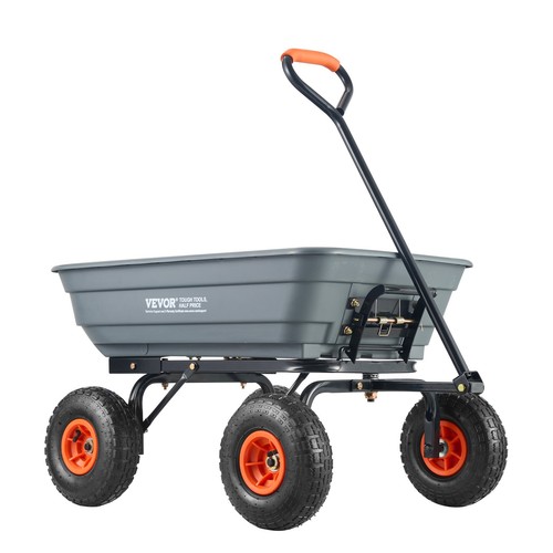 Vevor poly garden dump - garden, cart