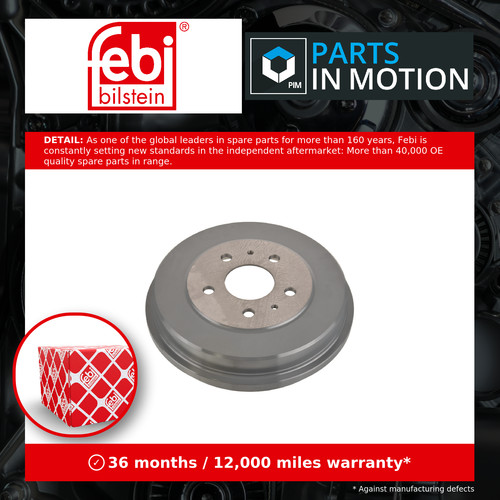 Brake drums rear - drums, (pair)