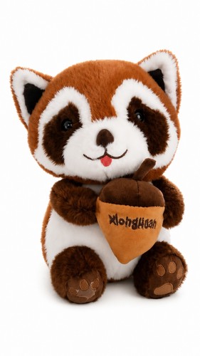 Kawaii red panda - panda, plushie