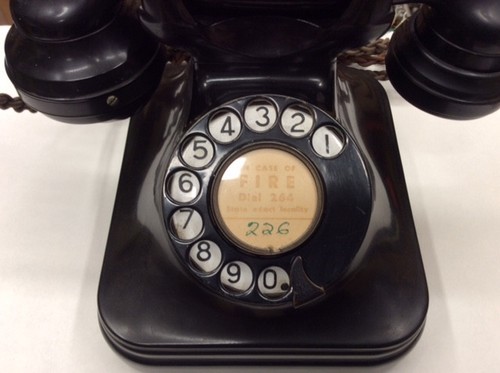 Black bakelite gpo - black,