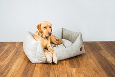 Snug & Cosy Velor Dog Bed  Oyster 92cm Free Delivery!! 🚚  