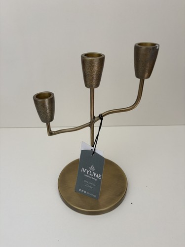 Handmade metal candle - candle, holder