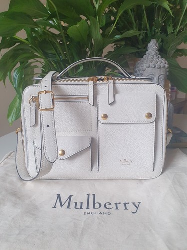 Mulberry white cherwell square - mulberry,