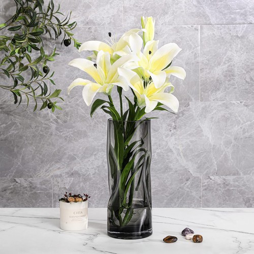 Glass vase 30cm - 30cm, tall