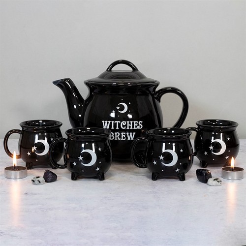 Witches brew black - black, ceramic