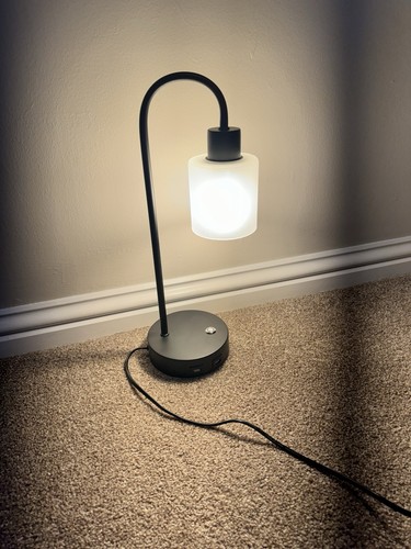 Modern table lamp frosted - table,