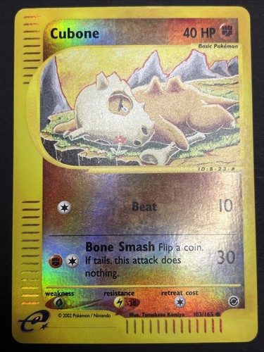 Pokémon tcg cubone - tcg, expedition