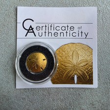 2017 Palau Sand Dollar 24ct 1g