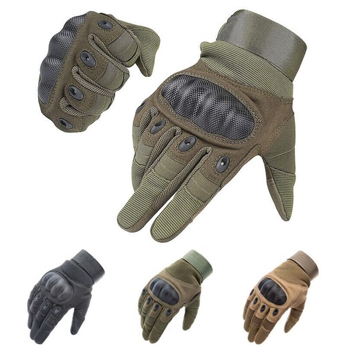 Mens black military combat - black,