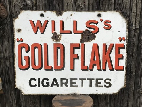 Wills tobacco vintage enamel - tobacco,