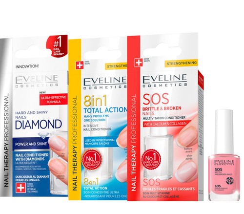 Eveline cosmetics nail therapy - cosmetics,