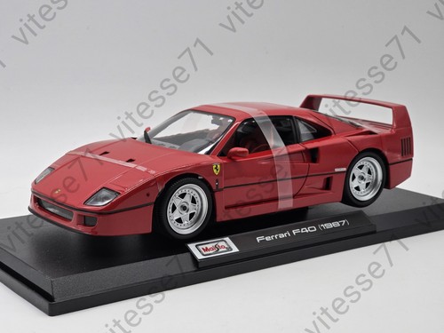 Ferrari f40 maisto 18 - ferrari,